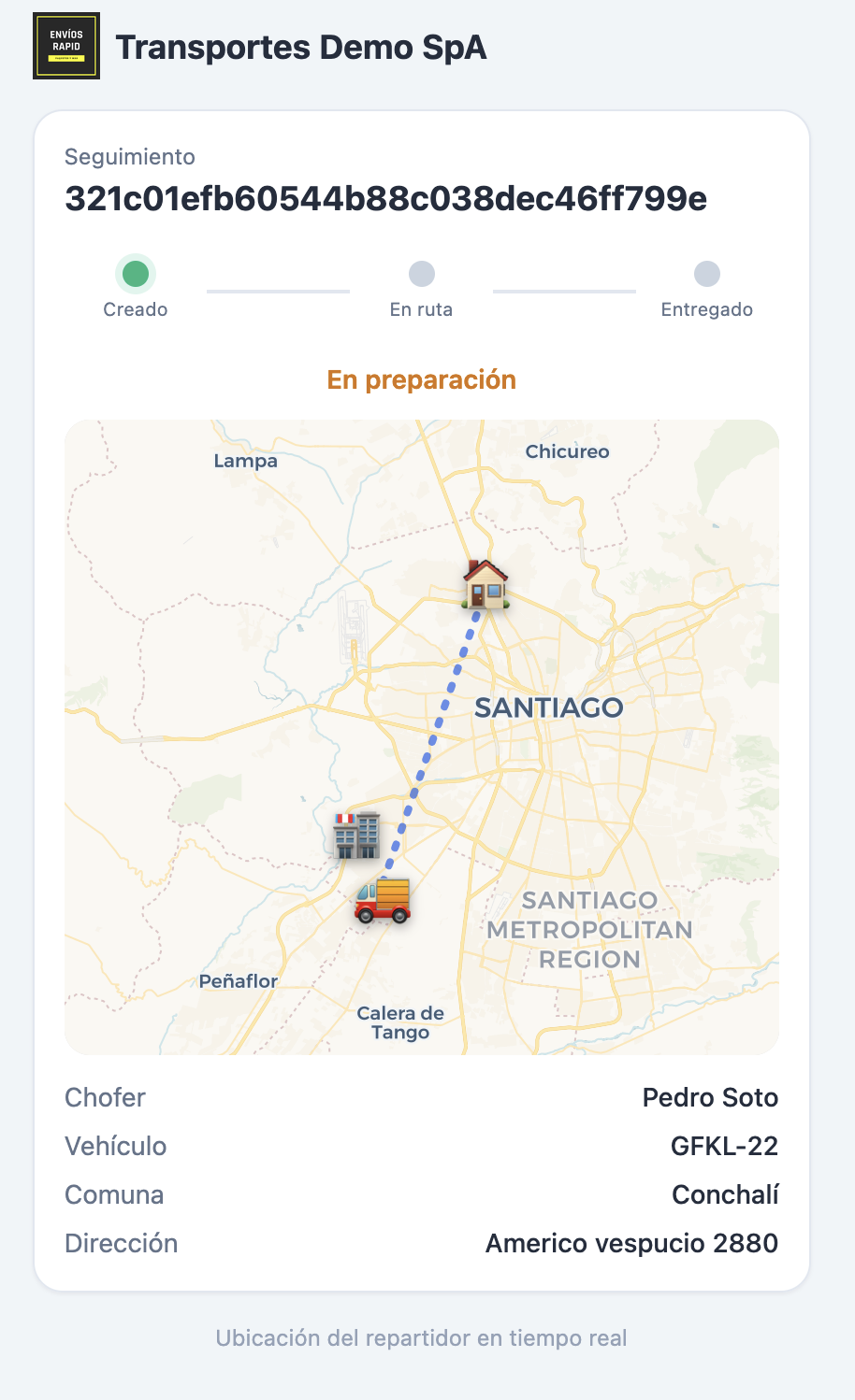 Seguimiento del cliente